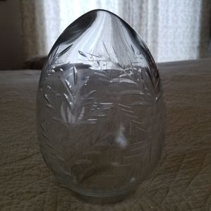 Etched Glass Orb